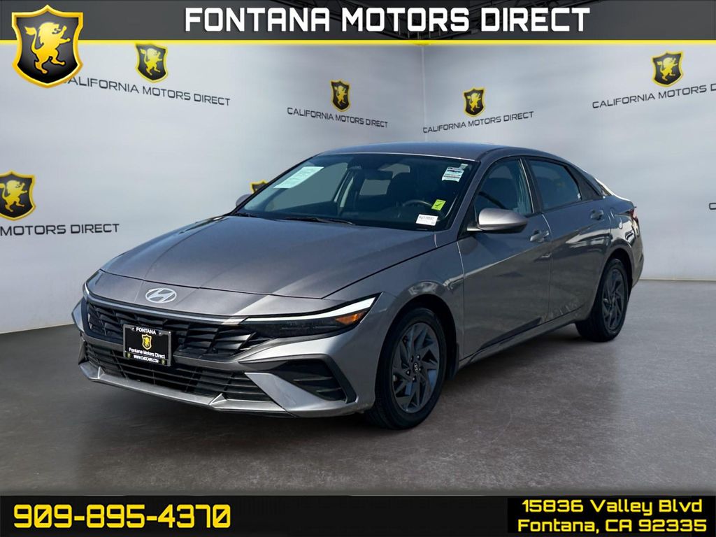 2024 Hyundai Elantra Hybrid Blue