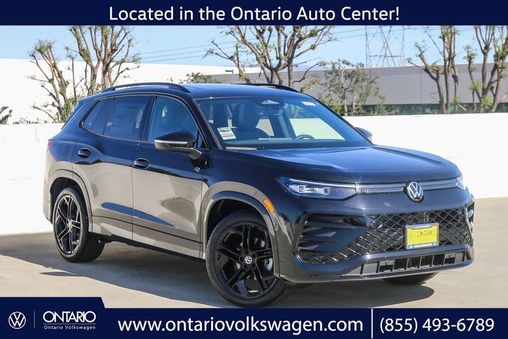 New 2026 Volkswagen Tiguan 2.0T SE R-Line Black