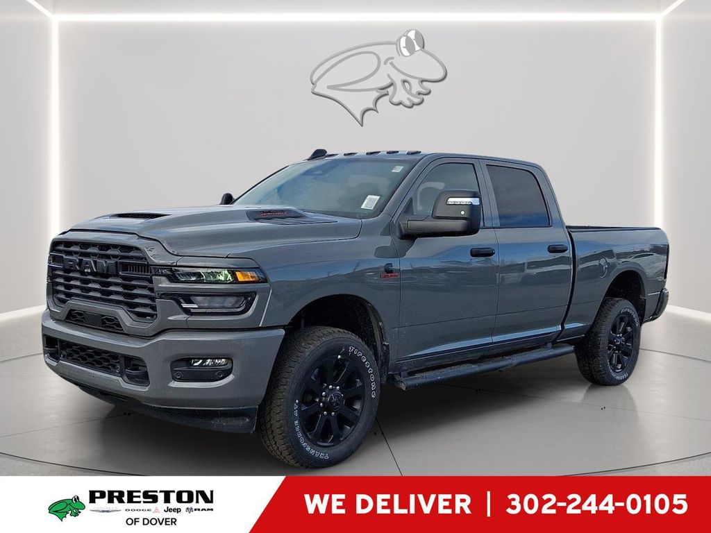 New 2026 RAM 2500 Black Express Crew Cab 4x4 6'4' Box