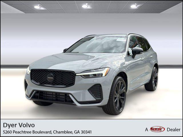 New 2026 Volvo XC60 Plug-In Hybrid Black Edition Ultra, T8 AWD Electric/Gasoline, Dark