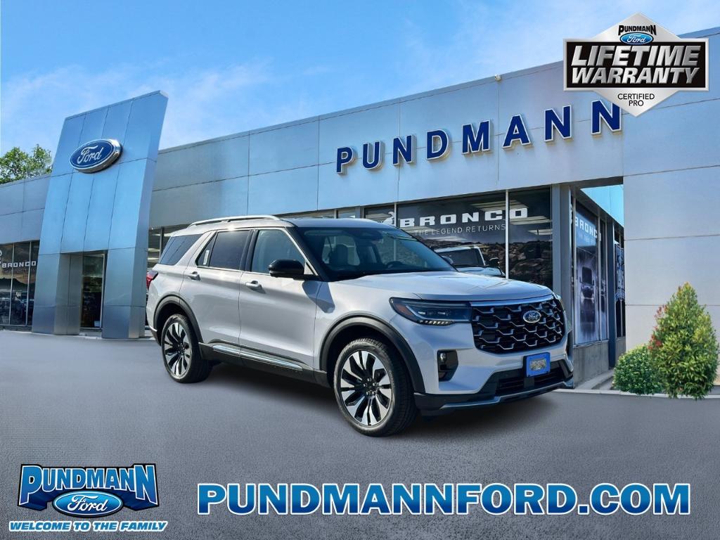 New 2026 Ford Explorer Platinum