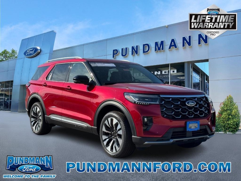 New 2026 Ford Explorer Platinum