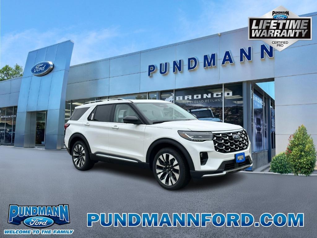 New 2026 Ford Explorer Platinum