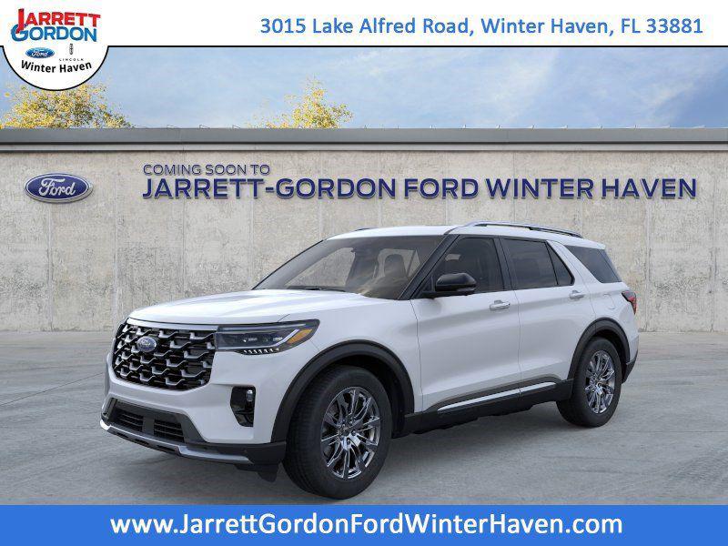 New 2026 Ford Explorer Platinum