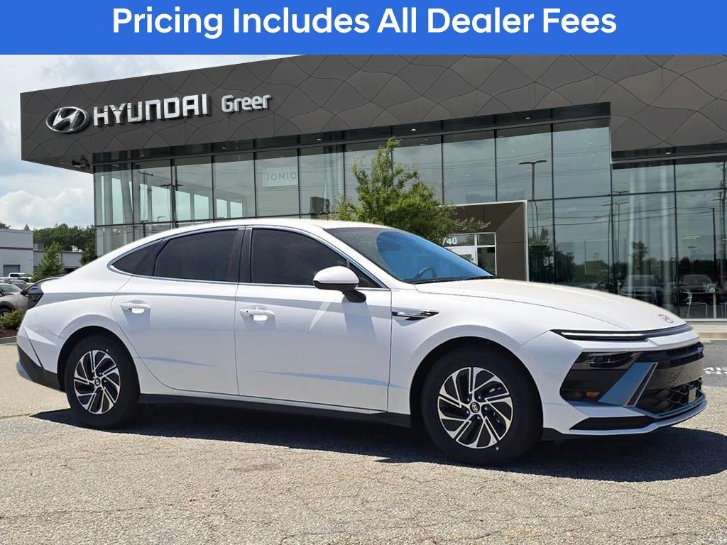 New 2026 Hyundai SONATA Hybrid Blue