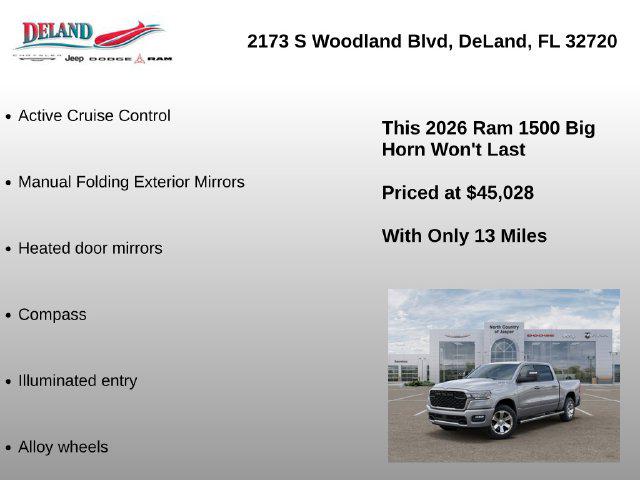 صورة مصغرة 15 لـ 2026 RAM 1500 BIG HORN/LONE STAR