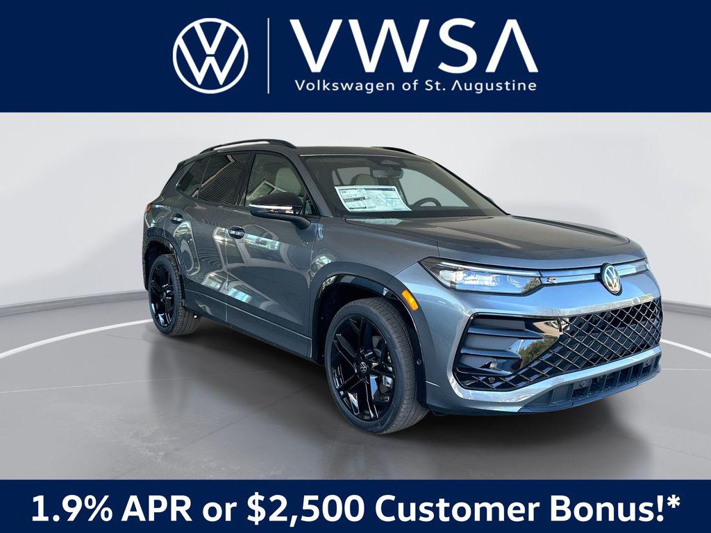 New 2026 Volkswagen Tiguan 2.0T SE R-Line Black