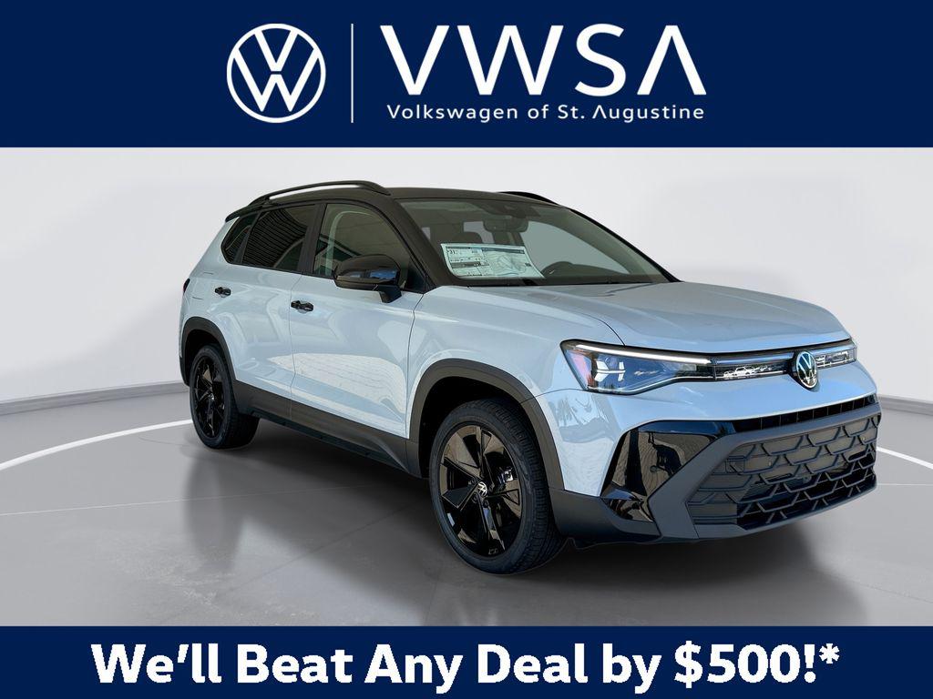 New 2026 Volkswagen Taos SE Black
