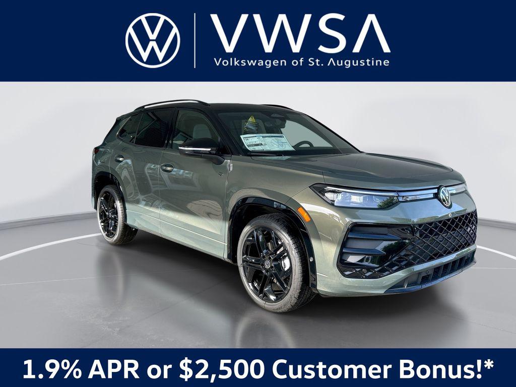 New 2026 Volkswagen Tiguan 2.0T SE R-Line Black