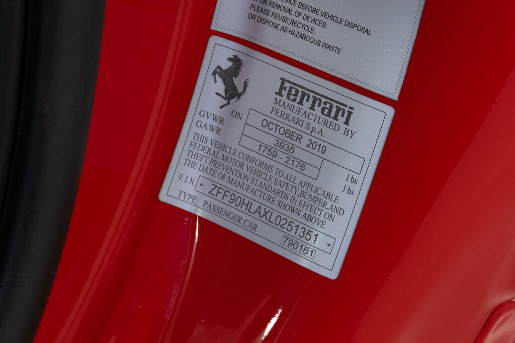 2020 Ferrari 488 PISTA BASE 缩略图 32