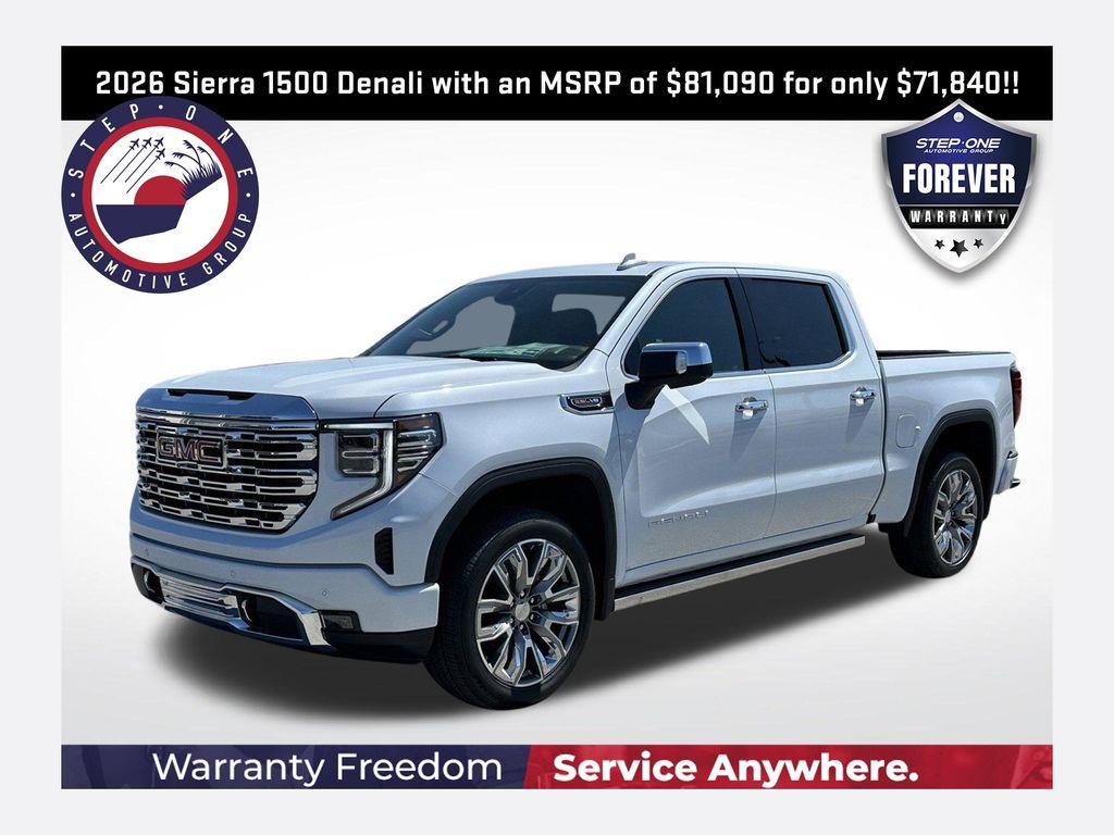 New 2026 GMC Sierra 1500 Denali
