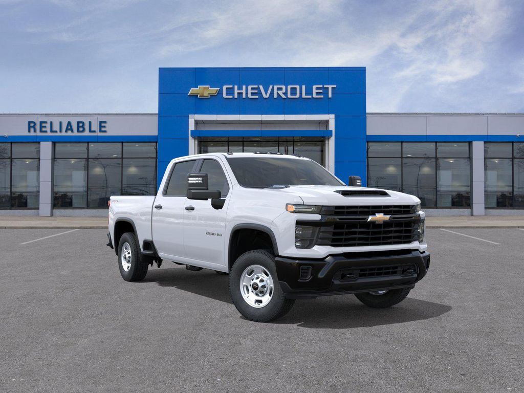 New 2026 Chevrolet Silverado 2500 Crew Cab, Standard Bed, WT, 4WD