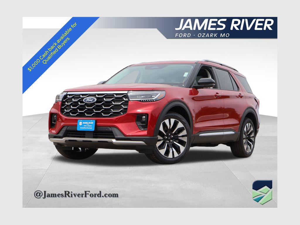 New 2026 Ford Explorer Platinum