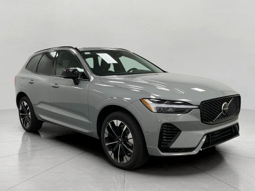 New 2026 Volvo XC60 Plug-In Hybrid Plus, T8 AWD Electric/Gasoline, Dark