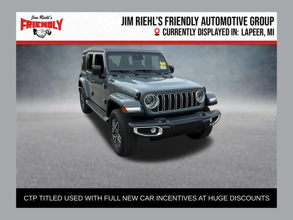 New 2026 Jeep Wrangler 4-Door Sahara 4x4