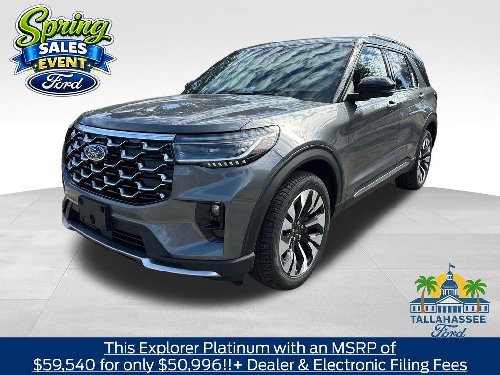 New 2026 Ford Explorer Platinum
