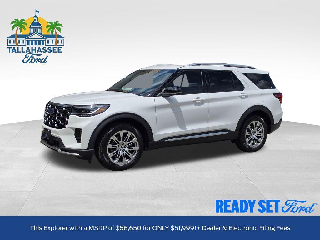 New 2026 Ford Explorer Platinum