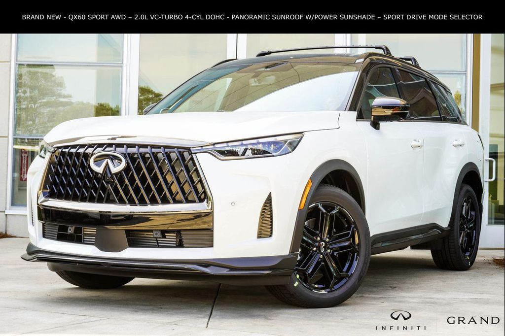New 2027 INFINITI QX60 SPORT AWD