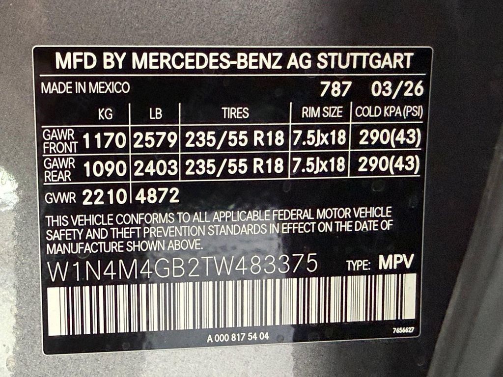 2026 Mercedes-BENZ GLB — миниатюра 18