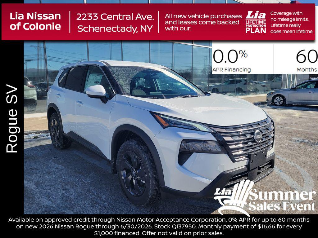New 2026 Nissan Rogue SV