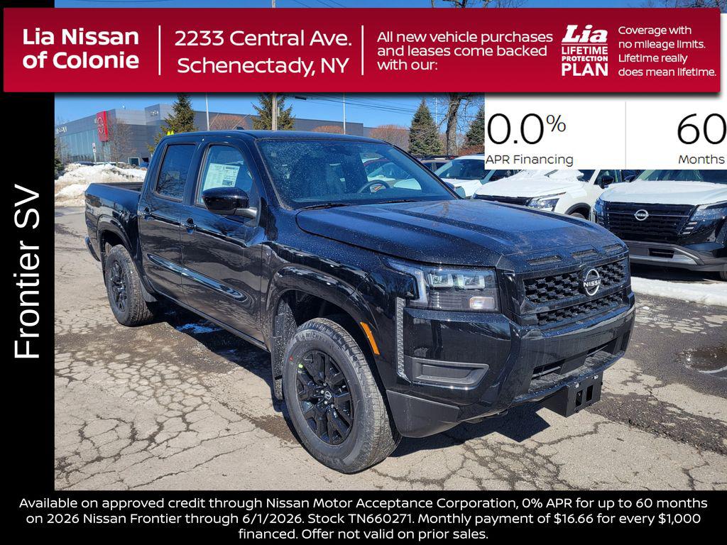 New 2026 Nissan Frontier SV