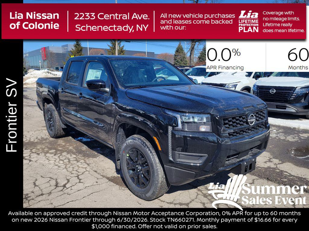 New 2026 Nissan Frontier SV