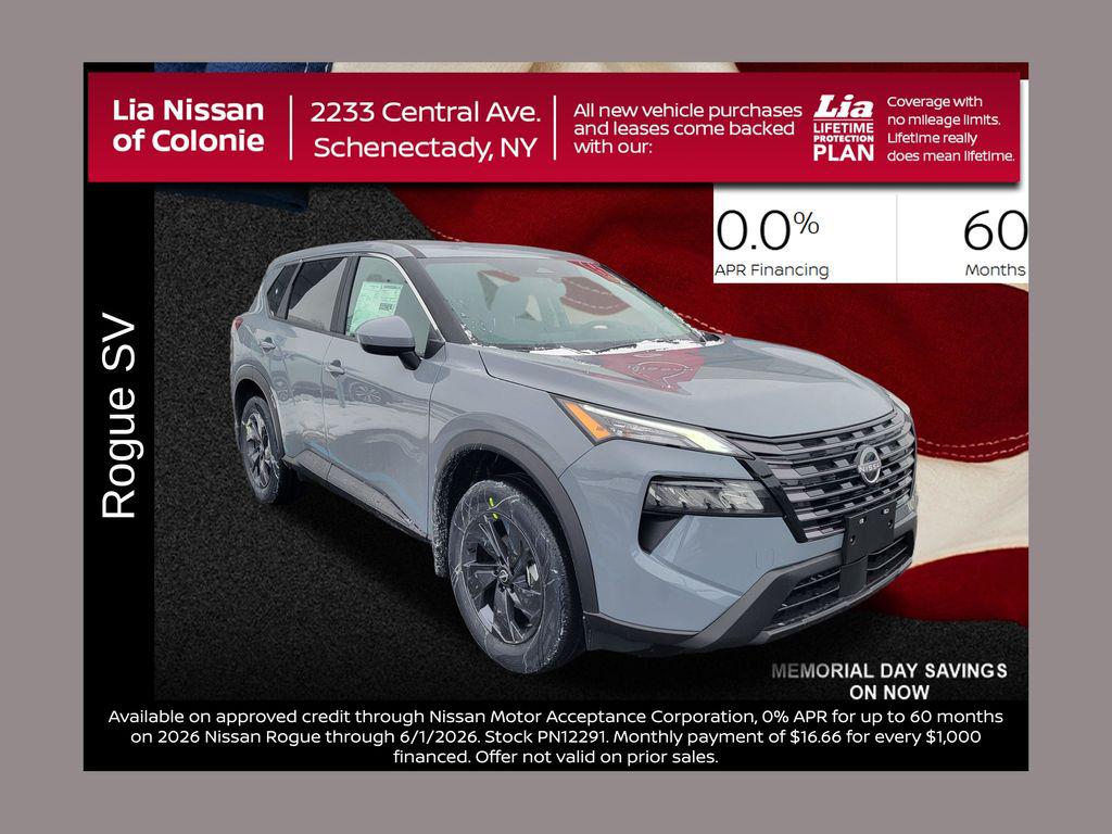 New 2026 Nissan Rogue SV