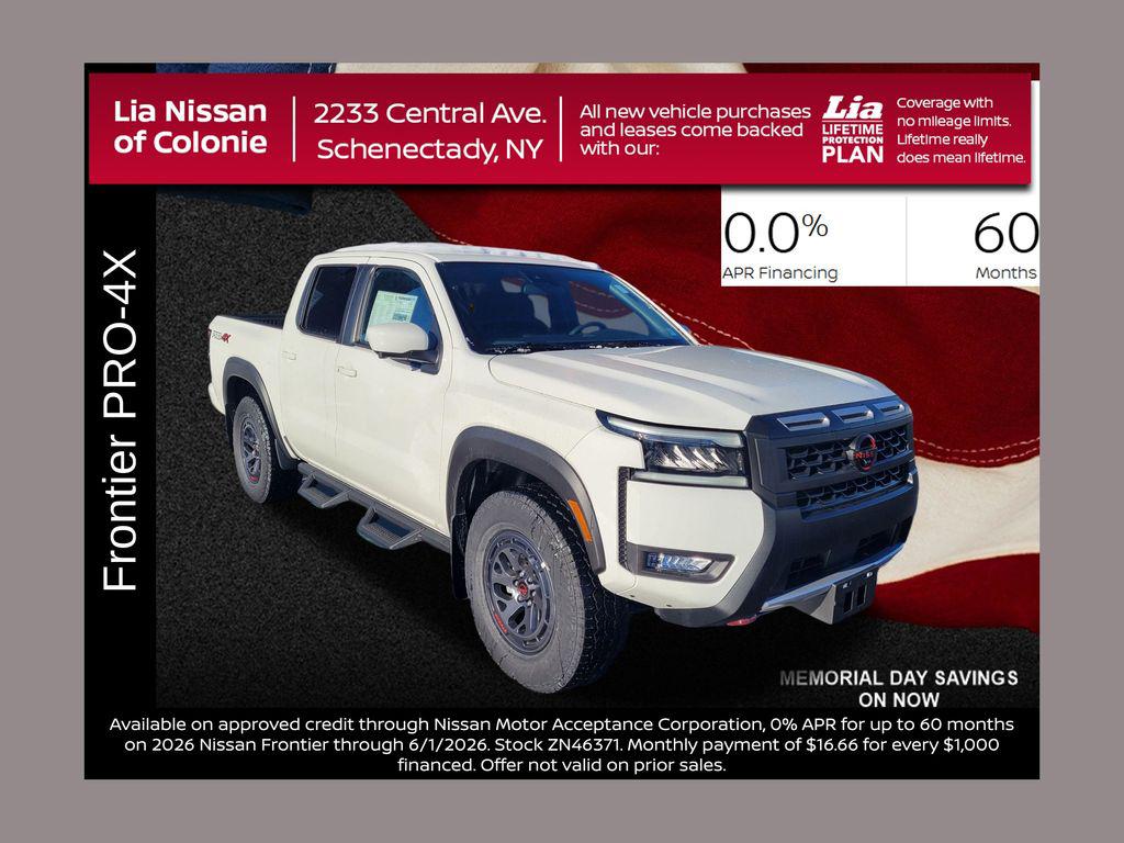 New 2026 Nissan Frontier PRO-4X
