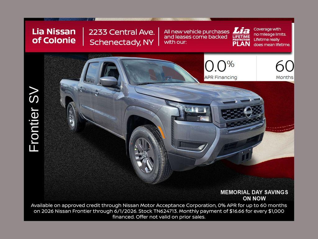 New 2026 Nissan Frontier SV