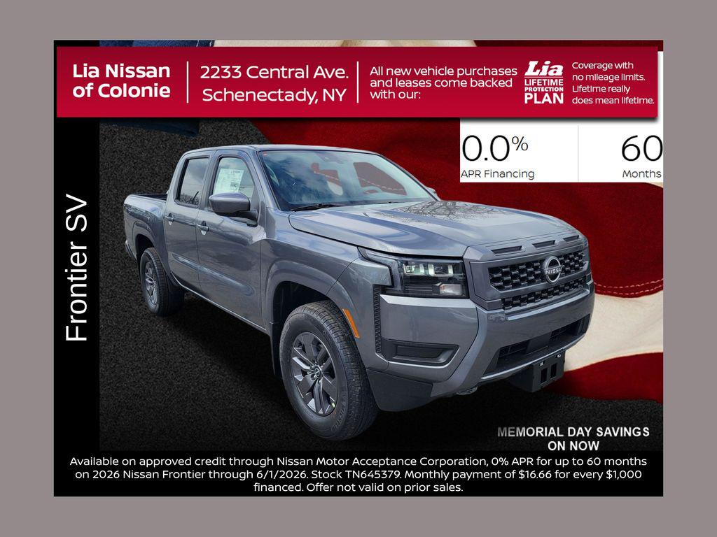 New 2026 Nissan Frontier SV
