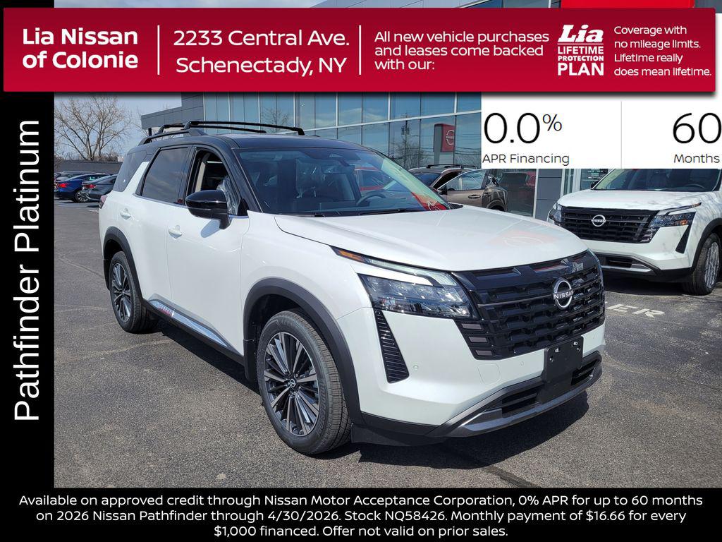 New 2026 Nissan Pathfinder Platinum