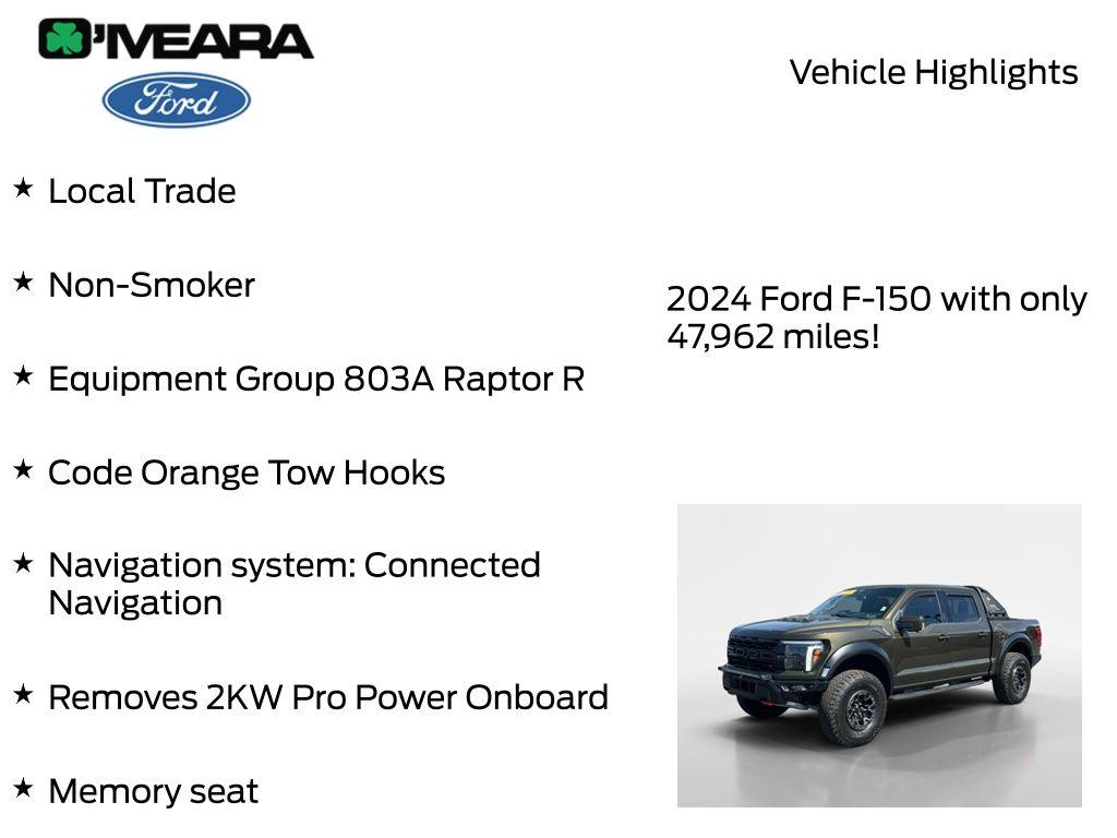 2024 FORD F-150 RAPTOR — фото 8