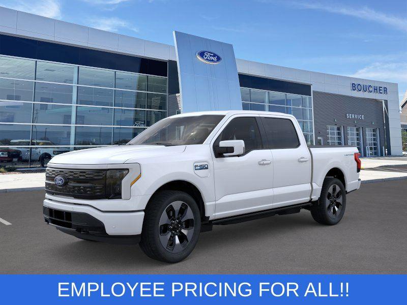 New 2025 Ford F-150 Lightning Platinum