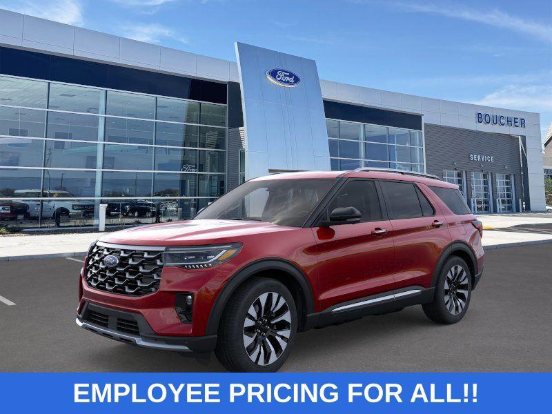 New 2026 Ford Explorer Platinum
