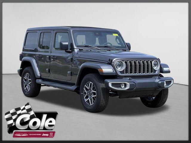 New 2025 Jeep Wrangler 4-Door Sahara 4x4