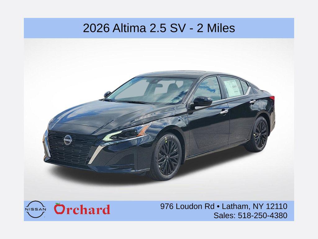 New 2026 Nissan Altima 2.5 SV