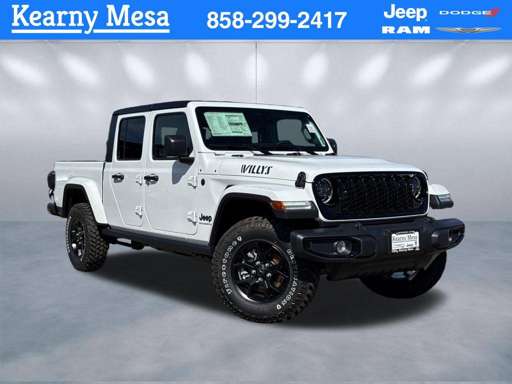 New 2026 Jeep Gladiator Willys 4x4