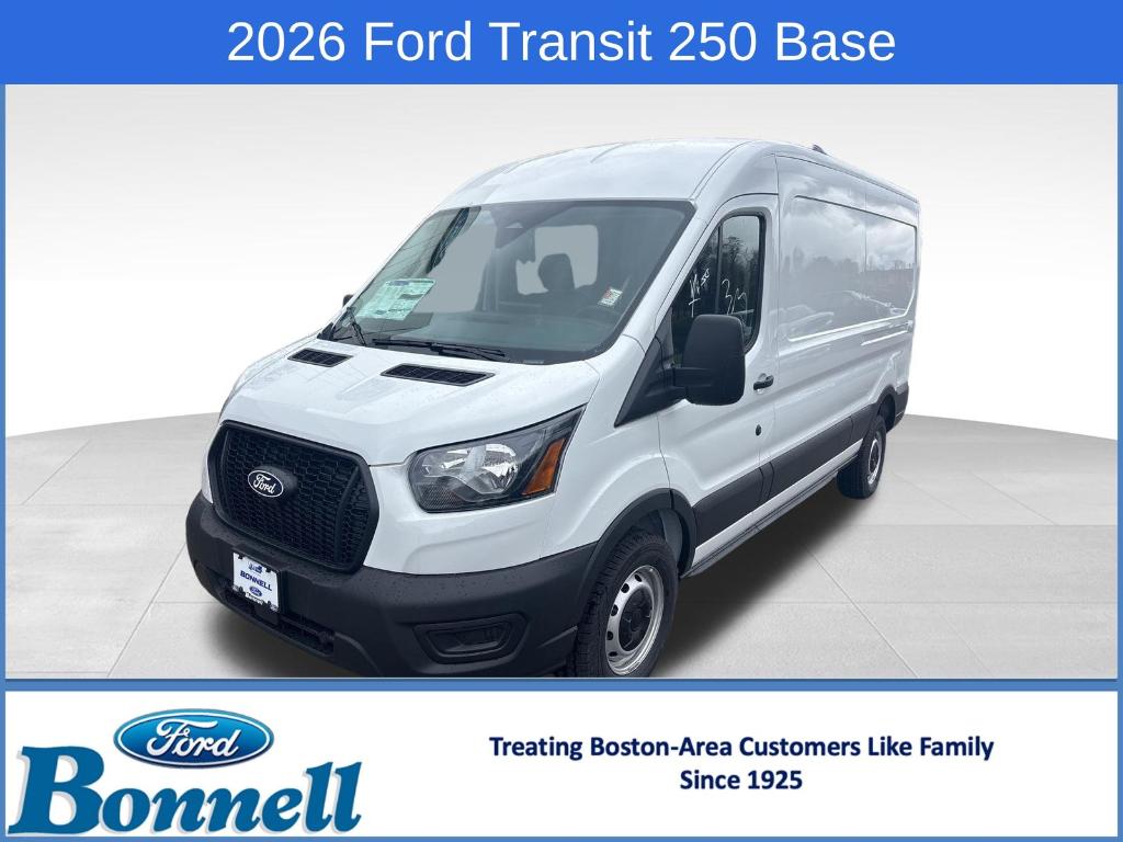 New 2026 Ford Transit-250 148 WB Medium Roof Cargo