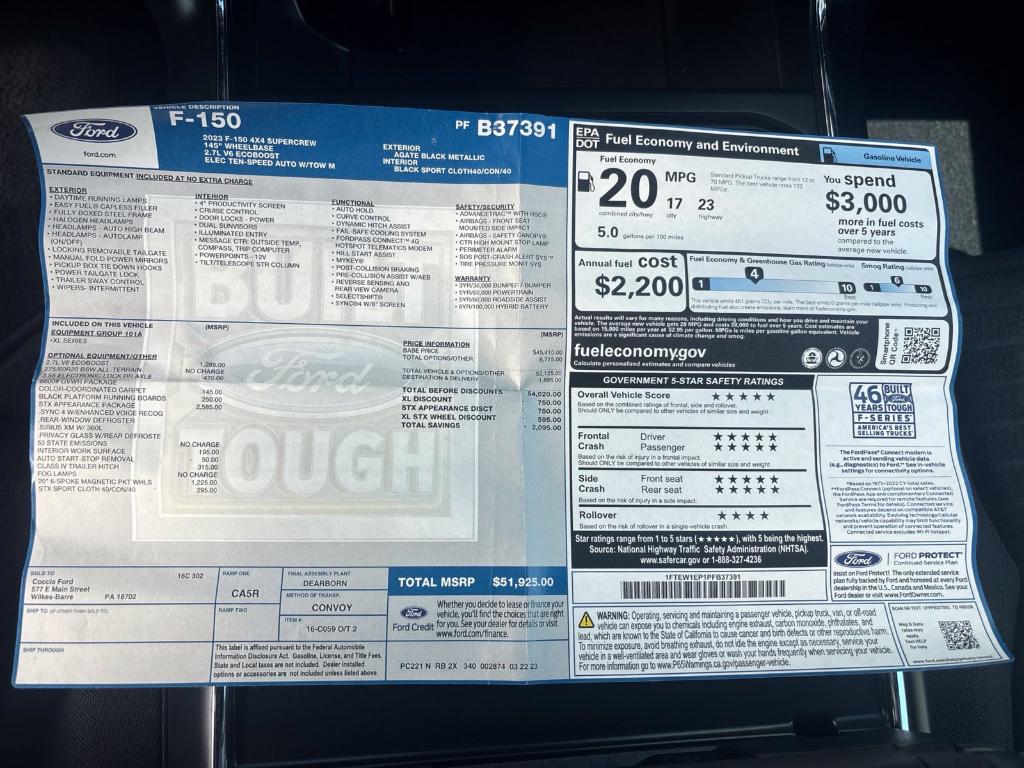 2023 FORD F-150 XL 缩略图 27