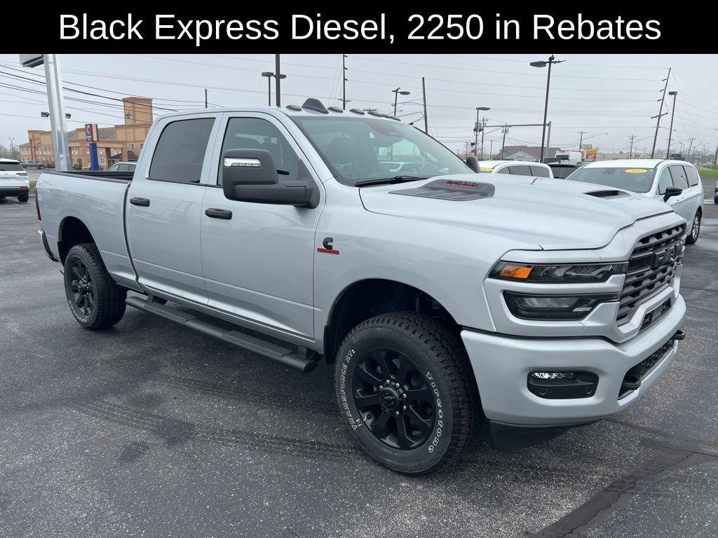 New 2026 RAM 2500 Black Express Crew Cab 4x4 6'4' Box