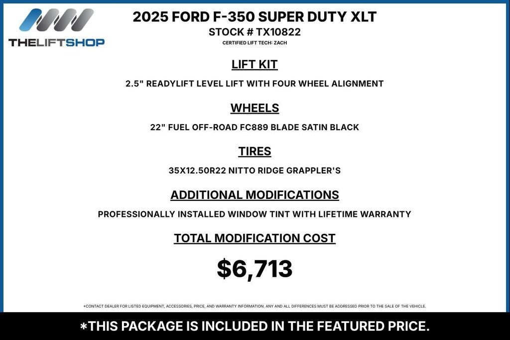 صورة 2 لـ 2025 FORD F-350 XLT