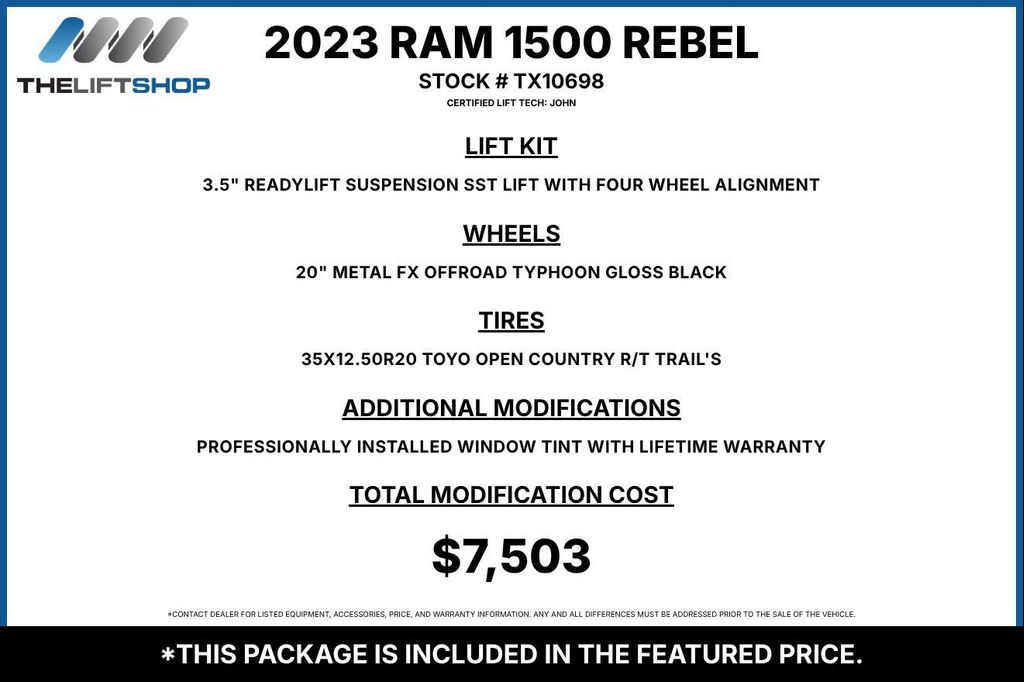 صورة 1 لـ 2023 RAM 1500 REBEL