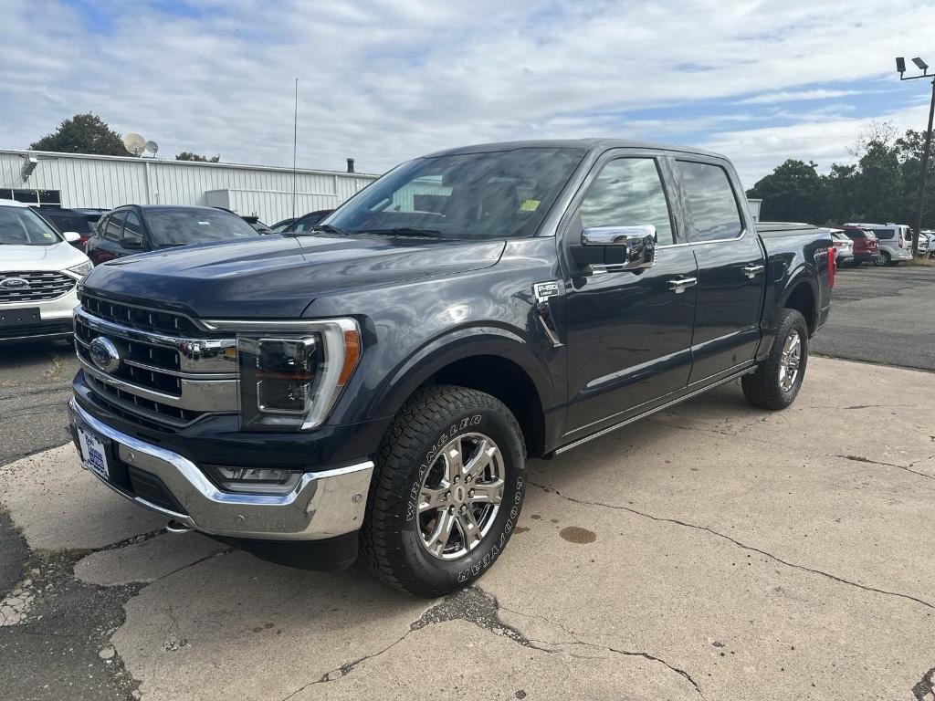 Pre-Owned 2021 Ford F-150 LARIAT Crew Cab Pickup #PFD05060