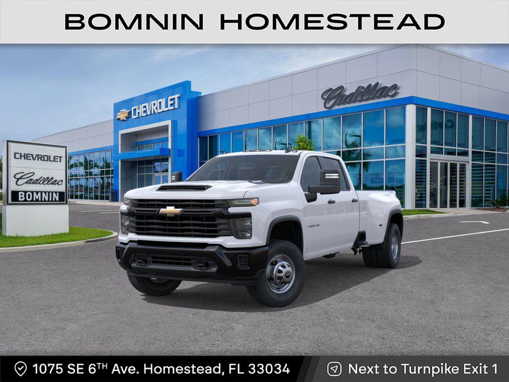 New 2026 Chevrolet Silverado 3500 Crew Cab, Long Bed, WT Dual Rear Wheel, RWD