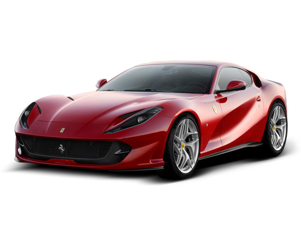 Side view of a Ferrari vehicle