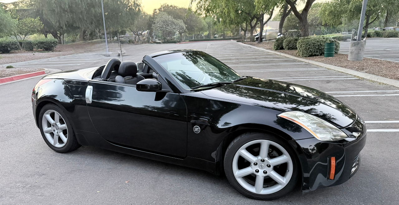 Black Nissan 350z for Sale - iSeeCars.com, image size:1280x659