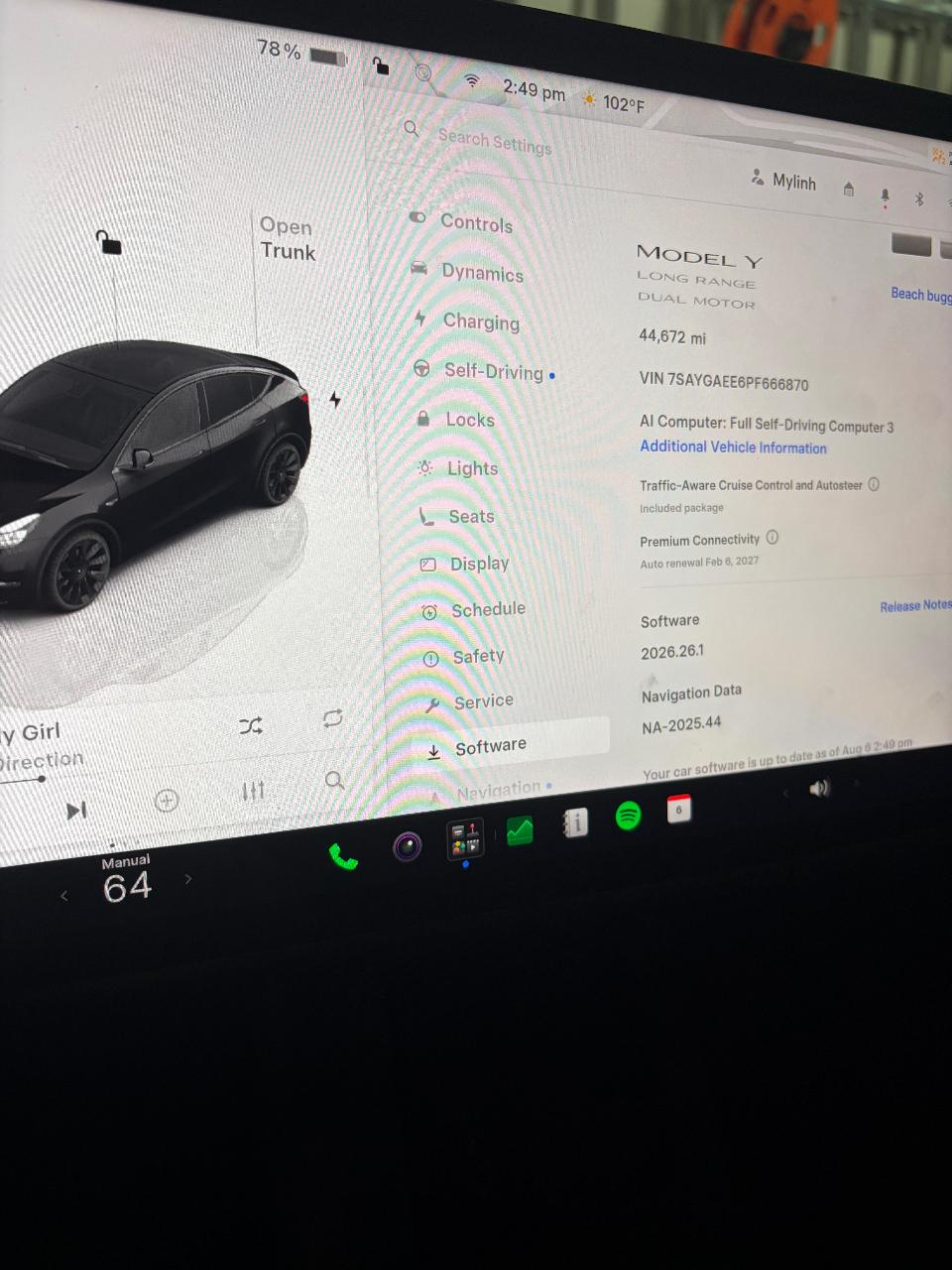 2023 Tesla MODEL Y LONG RANGE — фото 9