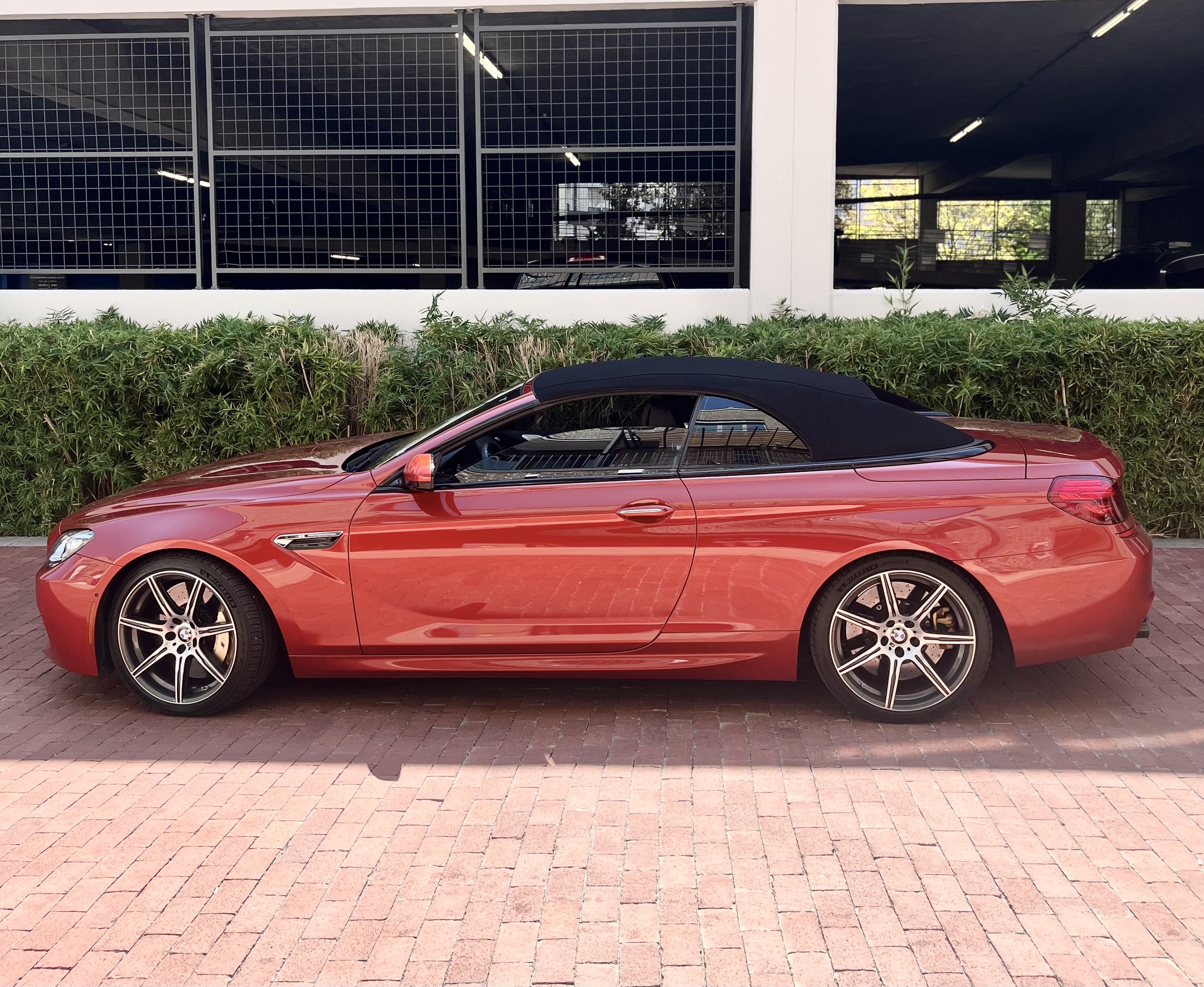 bmw m6 2022 convertible red