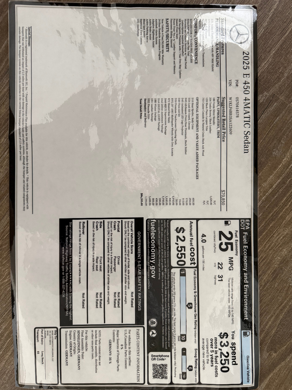 MERCEDES-BENZ E-CLASS - 9