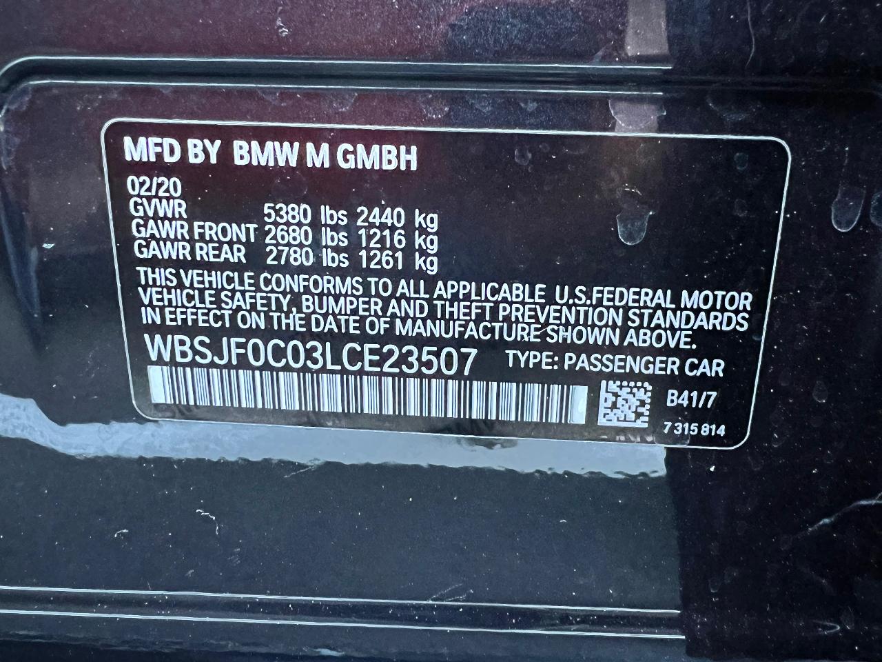 صورة مصغرة 17 لـ 2020 BMW M5 COMPETITION